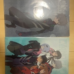 エヴァンゲリオン 鬼滅の刃 クリアファイルの画像