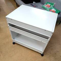 ESSEN プリンターワゴン スライドテーブル付 事務用品 オフィスの画像