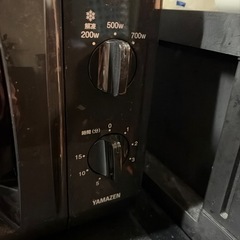 電子レンジ　山善の画像