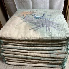 夏物座布団 使用品の画像
