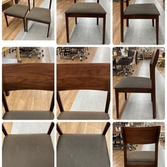 ジモティー限定価格！S110 ⭐ KOIZUMI 安井家具 伸長式ダイニング３点セット 幅80-135cm USEDの画像