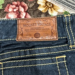 新品未使用 moussyデニムの画像