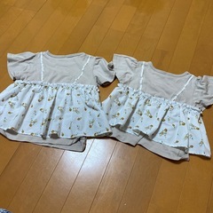 セット販売　姉妹ちゃんなどにペアルックチュニックの画像