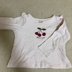 100cm 長袖Tシャツの画像