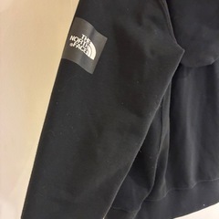 THE NORTH FACE（ノースフェイス）キッズ スクエアロゴ フルジップパーカー サイズ120/ブラック
の画像
