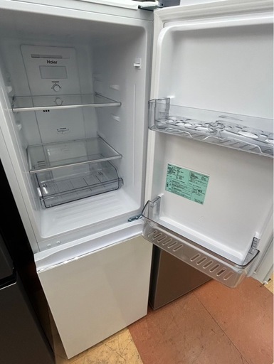 《尼崎市/リサイクルショップドリーム次屋店》★ジモティー割引有★冷蔵庫　ハイアール　JR-SY12AR 2024年製　中古品　クリーニング済み☆尼崎市若王寺☆