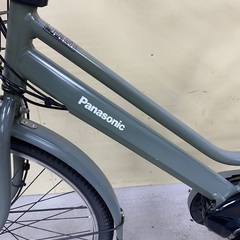 203丁寧に整備済　新型　パナソニック電動アシスト自転車26インチ中古車　人気モデル　現行バッテリーの画像