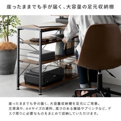 パソコンデスクの画像