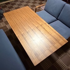 無印良品ダイニングセットの画像