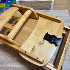 澤田木工所　折り畳み式木製ローチェアの画像