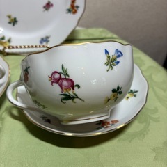 🌹フィッチェンロイター　カップ＆ソーサー2客セット　ケーキプレート1枚🌹の画像