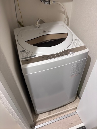 東芝　洗濯機　5kg