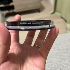 ソニーカールツァイス77mm円偏光フィルターの画像