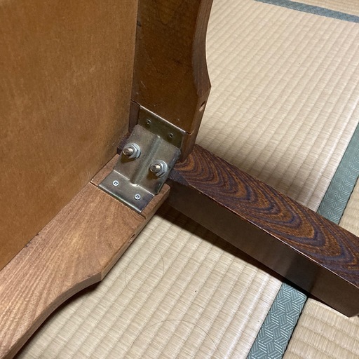 早めのの取引希望 昭和レトロ 座卓 ローテーブル120 × 75 × 32 (紺