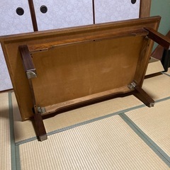 早めのの取引希望 昭和レトロ 座卓 ローテーブル120 × 75 × 32 (紺