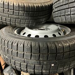 145/70r12　4本　スタッドレス　鉄チンの画像