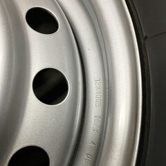 145/70r12　4本　スタッドレス　鉄チンの画像
