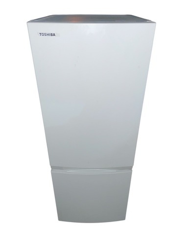 TOSHIBA 東芝 トウシバ　東芝冷凍冷蔵庫 2ドア☆GR-U15BS(W) 2023年製　セミマットホワイト 153L