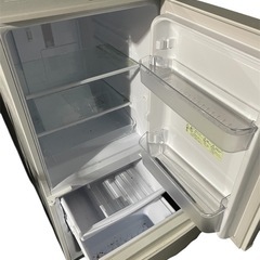 SHARP 冷蔵庫 SJ-D14C-W 137L 2017年製 の画像