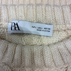 ZARA 半袖ニット　Lサイズの画像