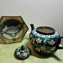 🌹🇹🇷トルコ土産　ポット　プレートセット🌹の画像