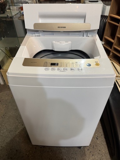 アイリスオーヤマ 全自動洗濯機 5.0kg IAW-T502EN 2021年製 13,000円