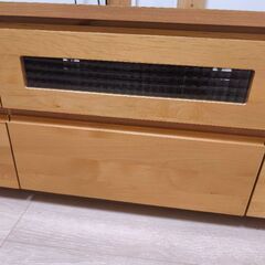 堀田木工所　木目が素敵なテレビボード　TVボード　ローボード　ナチュラルウッドの画像