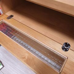堀田木工所　木目が素敵なテレビボード　TVボード　ローボード　ナチュラルウッドの画像