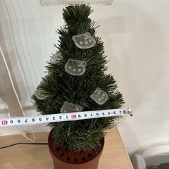 イルミネーションクリスマスツリーの画像