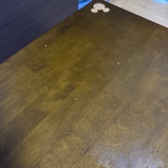 ベルメゾン　ミッキー　テーブル　引き出し付きの画像