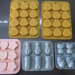 【同梱無料】シリコン型　お菓子作りの画像