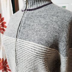 ＆TAKEO KIKUCHI(タケオキクチ) 柔らかゆったりニットブルゾン、いかがでしょうか？の画像