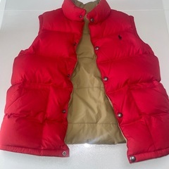 【ラルフローレン】ダウンベスト　160cmの画像