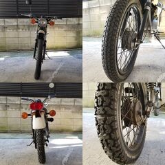 【倉庫整理/現状出品】YAMAHA TY50「型式354」エンジン好調！長期保管/要整備車輌★TRIX★東京/大田区の画像