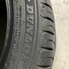 155/55r14　2本　タイヤのみ　2023年製　バリ山　ダンロップの画像
