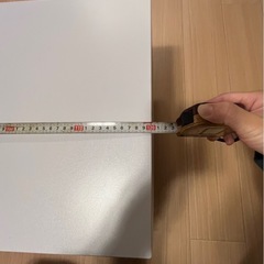 テレビ台 棚 収納 白 シンプルデザインの画像