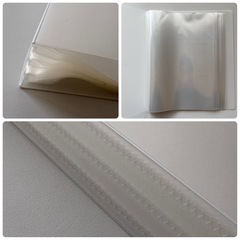 無印良品　クリアホルダー　3点セットの画像