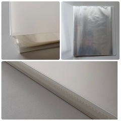 無印良品　クリアホルダー　3点セットの画像