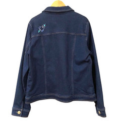【VAGIIE (バジエ)】デニムジャケット（Ｌ）の画像