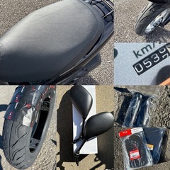 ⭐️AF34ディオ❗️快速2スト⭐️バッテリー・シート・タイヤ・プラグ・エアクリなど新品交換⭐️50cc原付スクーター⭐️の画像