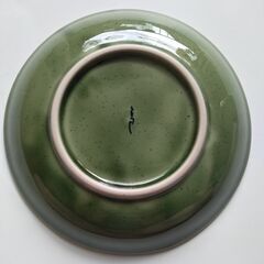 織部市松　皿２枚の画像
