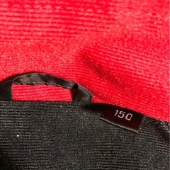 状態良好　150cm 黒金　シャカジャン　ジャージ上　の画像