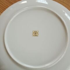 昭和レトロ皿　２枚の画像