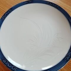 昭和レトロ皿　２枚の画像