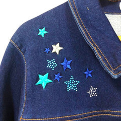 【VAGIIE (バジエ)】デニムジャケット（Ｌ）の画像