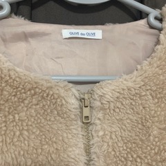 モコモコアウターmサイズの画像