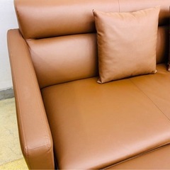 三人掛けソファ　オットマン付き
 の画像