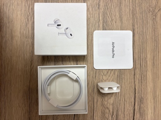 AirPods Pro 本体 箱付き 新品 本体以外 AirPods Pro第2世代 空箱 純正 付属品アップル (mk
