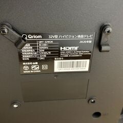 山善 32V型ハイビジョン液晶テレビ_キュリオム QRT-32W2Kの画像