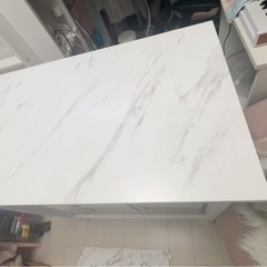 【取引確定済】大理石 おしゃれ ダイニングテーブル＆チェアセットの画像